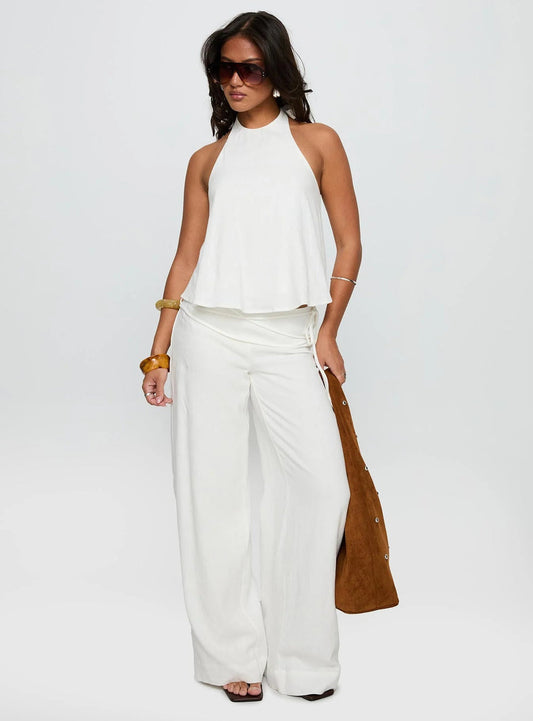 Eluna Everyday Relaxed Linen Pants